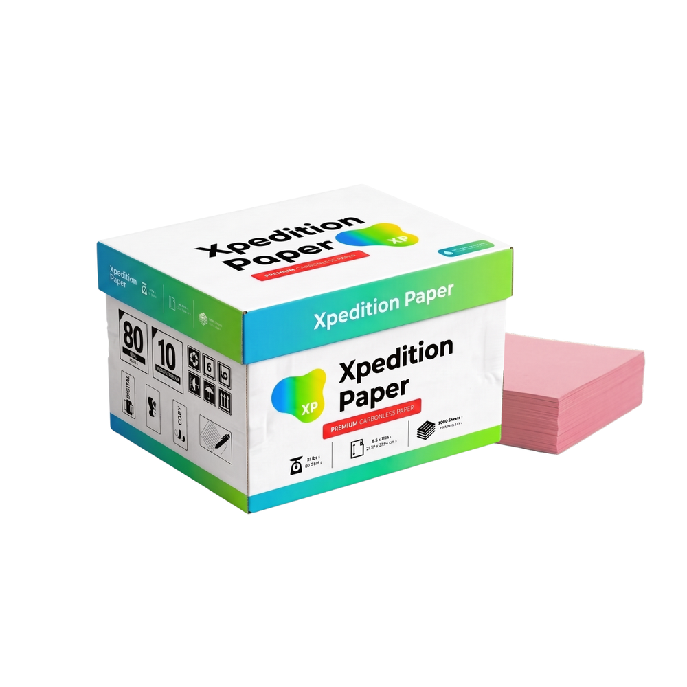 Autocopiante XpeditionPaper Digital/ CF / Rosa / 80gr / Carta / 5000 hojas (X02R-C)
