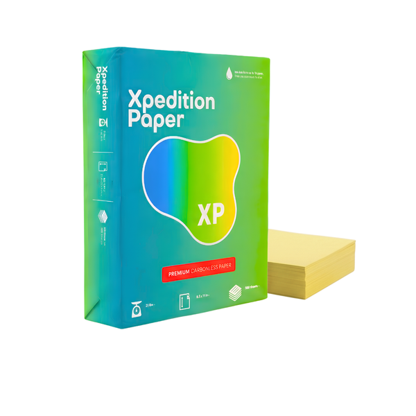Autocopiante XpeditionPaper Digital/ CFB / Canario / 80gr / Carta / 500 hojas (X01C)